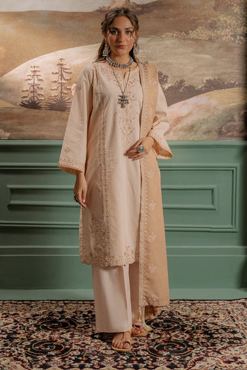 Zellbury Embroidered Shirt Shalwar Shawl - 0410 Online Shopping